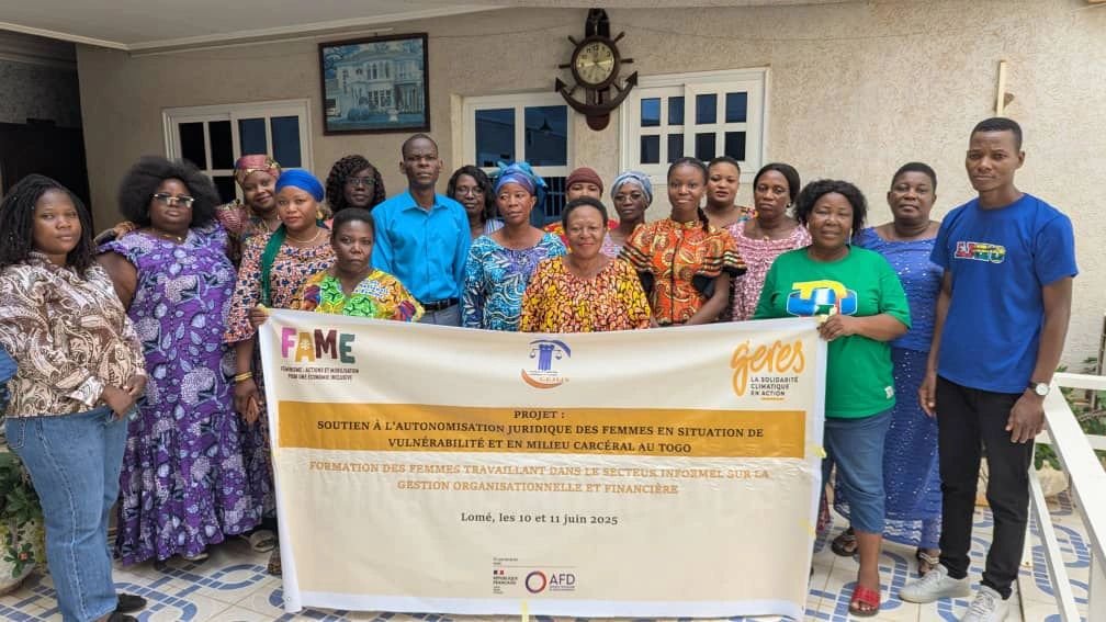 Des femmes du secteur informel formées à la gestion organisationnelle et financière grâce à la CEJUS